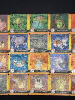 Pokemon Artbox Action Flipz Premier Edition Full Set Series One 1 - 40 - Image 3