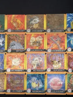 Pokemon Artbox Action Flipz Premier Edition Full Set Series One 1 - 40 - Image 4