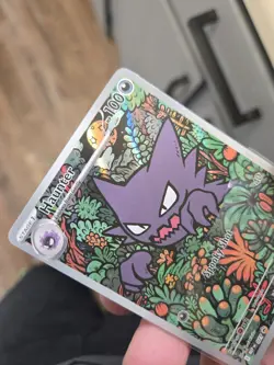Pokemon Haunter Illustration Rare ME: Mega Evolution Black Star Promo 027 - Image 3