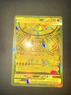 Pokemon Mega Zygarde EX 124/088 POR Full Art Ultra Rare Holo English - Image 1