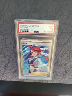 Pokemon: Skyla #072/072 Full Art Shining Fates 2021 - PSA 7 - E94 - Image 4
