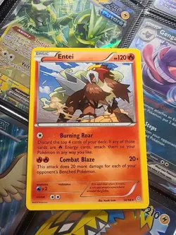 Pokemon Entei 14/98 Ancient Origins Regular Rare Near Mint - Image 1