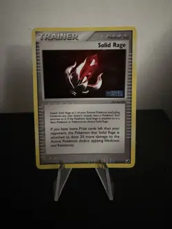 Pokemon TCG Solid Rage 92/115 Reverse Holo Stamped EX Unseen Forces DAMAGED - Image 1