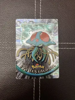 Pokemon TCG - Tentacruel - #73 Black Topps TV Animation - HP Silver Foil (1999) - Image 1