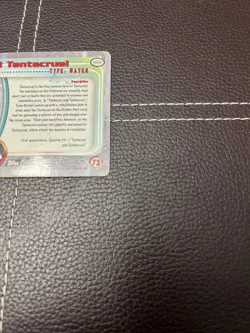 Pokemon TCG - Tentacruel - #73 Black Topps TV Animation - HP Silver Foil (1999) - Image 4