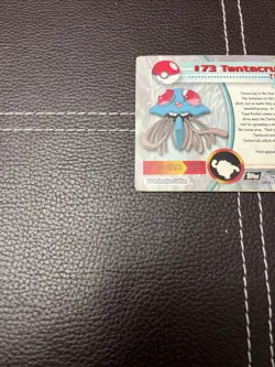 Pokemon TCG - Tentacruel - #73 Black Topps TV Animation - HP Silver Foil (1999) - Image 5