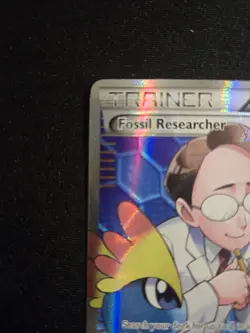 Pokemon Fossil Researcher Trainer XY Furious Fists Full Art Holo 110/111 English - Image 4