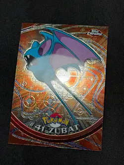 Pokemon Zubat #41 Topps Chrome Base Holo NM - Image 2