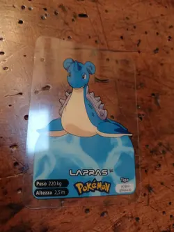 Lapras 131 Pokemon Lamincards Edibas - ITA - EXC - Image 1