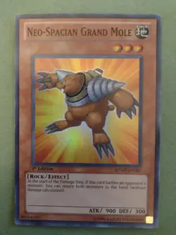Neo-Spacian Grand Mole RYMP-EN007 Super Rare Yu-Gi-Oh Card - LP - Image 1