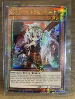 Ghost Ogre & Snow Rabbit (Quarter Century Secret Rare) RA04-EN015 Yugioh - Image 1