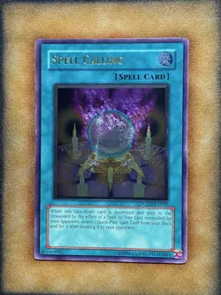 Yugioh Spell Calling POTD-EN039 Ultimate Rare NM - Image 1