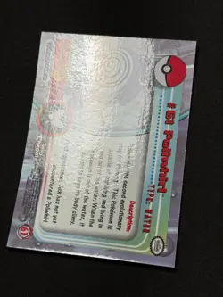Pokemon Poliwhirl #61 Topps Chrome Base Holo NM - Image 4
