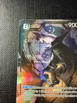 One Piece CCG Gecko Moria OP06-086 Wings of the Captain Alt Art Super Rare Foil - Image 2