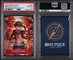 MONKEY D LUFFY ST10-006 PSA 10 GEM MINT One Piece TREASURE BOOSTER SET English - Image 3