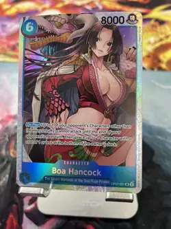 Boa Hancock OP07-051 - One Piece TCG English - SR Super Rare Foil NM Near-Mint - Image 1