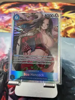 Boa Hancock OP07-051 - One Piece TCG English - SR Super Rare Foil NM Near-Mint - Image 3
