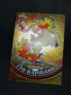 Pokemon Rapidash #78 Topps Chrome Base Holo NM/LP - Image 2