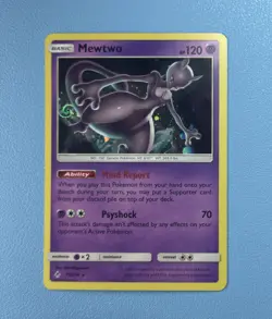 Mewtwo With Swirl 75/214 Costco Promo Unbroken Bonds Cosmos Holo Pokemon Card - Image 5