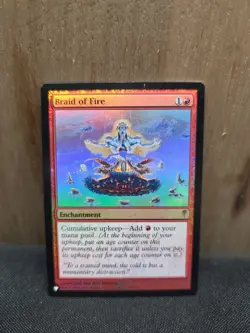 Braid of Fire The List Reprints FOIL - MTG Card - Image 1