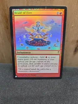 Braid of Fire The List Reprints FOIL - MTG Card - Image 2