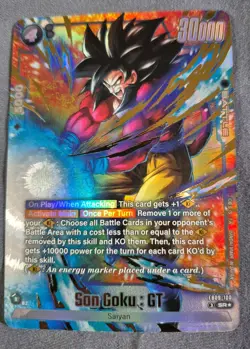 Son Goku : GT FB09-100 Alternate Art SR Dual Evolution Dragon Ball Card English - Image 5