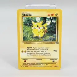 Pokemon TCG Jungle Base Set Pikachu 60/62 Common Card LP+ - Image 1