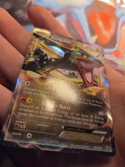 Rayquaza EX - 85/124 - Pokemon Dragons Exalted Black & White Ultra Rare Card LP! - Image 4