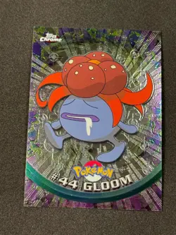 Pokemon Gloom #44 Topps Chrome Base Holo Copy 2 NM - Image 1