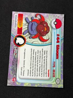 Pokemon Gloom #44 Topps Chrome Base Holo Copy 2 NM - Image 3
