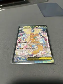Pokemon Mega Dragonite EX Full Art Holo Card 290/217 370HP Stage 2 ASC EX - Image 2