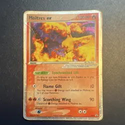 Pokemon Moltres ex EX Promo 031 Nintendo Holo 100 HP English TCG Card - Image 1