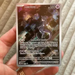 Mewtwo SVP 052 SV Scarlet & Violet Black Star Promo Pokemon Card - NM - Image 1