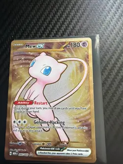 Mew ex - (151 Metal Card) 205/165 Sv: Scarlet & Violet 151 Regular - Image 1