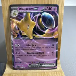 Alakazam ex - 065/165 - Ultra Rare - ENG Pokemon 151 MEW - NM/M - Pokemon Card - Image 1