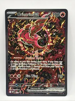 Oricorio ex 024 Pokemon TCG Mega Evolution Charizard UPC Black Star Promo Card - Image 1