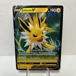 Jolteon SWSH151 Black Star Promo Ultra Holo Rare Sword & Shield Pokemon Card NM - Image 3