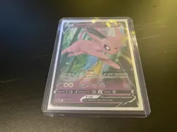 Espeon V SWSH201 Black Star Promo Ultra Holo Pokemon Card - Image 3