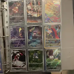 Pokemon Card collection & Binder 90 CARD LOT! IR BASE Pikachu, Promos and Binder - Image 4