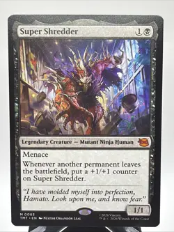 Super Shredder - TMNT - NM - Magic the Gathering MTG - Single - Image 2