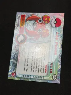 Pokemon Paras #46 Topps Chrome Spectra-Chrome Holo LP - Image 5
