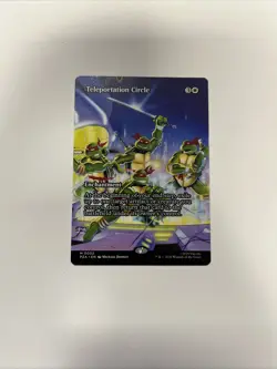 MTG Teenage Mutant Ninja Turtles Teleportation Circle (Borderless) M 0002 - Image 1