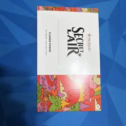 Magic: The Gathering Secret Lair Flower Power Rainbow Foil Exclusive Box 2023 - Image 1
