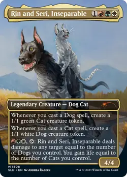Rin and Seri, Inseparable (1508) // Rin and Seri, Inseparable [Secret Lair Comma - Image 2