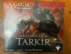 Magic the Gathering MTG Khans of Tarkir Fat Pack NEW SEALED - Image 1