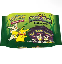 Pokemon TCG Trick or Trade 2023 Booster Bundle - 50 Packs (3 Cards /pack) - Image 1