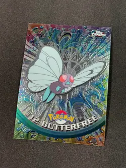 Pokemon Butterfree #12 Topps Chrome Base Holo Copy 2 NM - Image 1