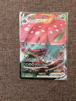 Pokemon Venusaur VMAX Promo Holo SWSH: Sword & Shield SWSH102 HP 330 - Image 1