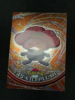 Pokemon Vileplume #45 Topps Chrome Base Holo NM - Image 2