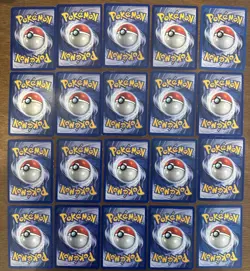 Fossil Lot of 20 Uncommons/Commons, No Duplicates - Vintage Pokemon TCG Cards - Image 2